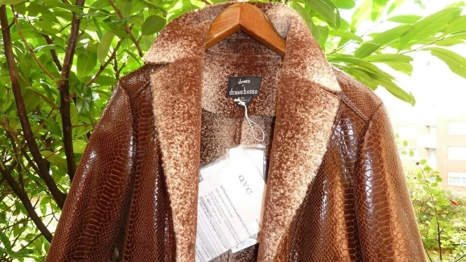 DENNIS BASSO JACKE DAMEN REPTIL OPTIK Gr.38  NEU - Bild 1 von 4