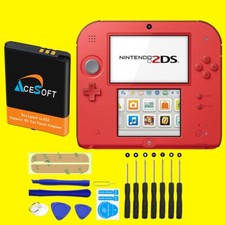 Extended Slim 1500mAh Li ion Battery Screwdriver Tool Set f Nintendo 2DS FTR-001