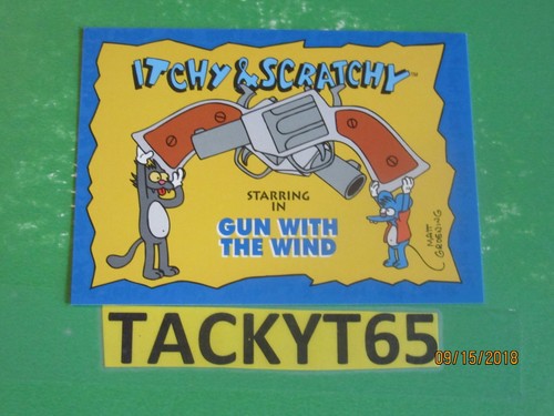 THE SIMPSONS SERIES 1 1993 SINGLE CARD(S) NEW YOU CHOOSE - Picture 111 of 164