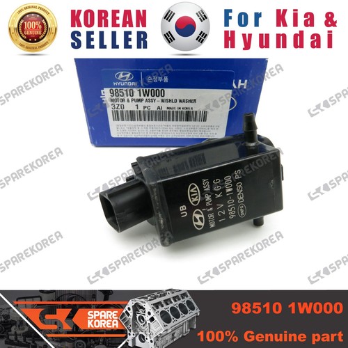 Genuine/OEM 985101W000 MOTOR & PUMP ASSYW/SHLD WASHER for Kia New