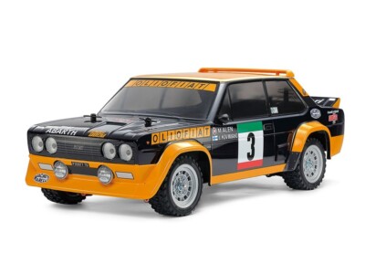 Tamiya RC models, Fiat 131 Abarth Rally Olio Fiat MF-01X , Rally Car