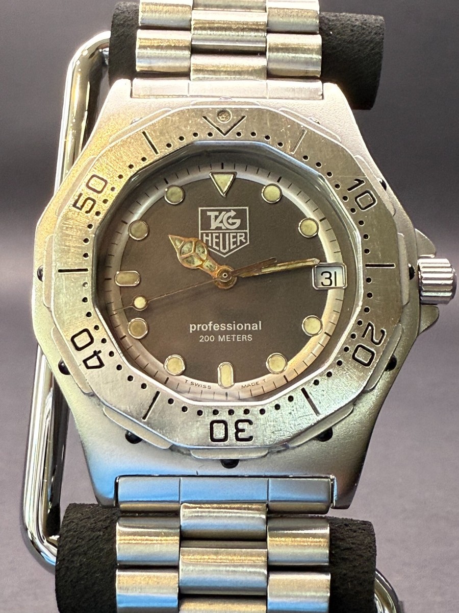 時計 TAG HEUER 3000 professional 932.206 Tag Heuer 3000 Professional 932.206 200m — Timepiece Titans