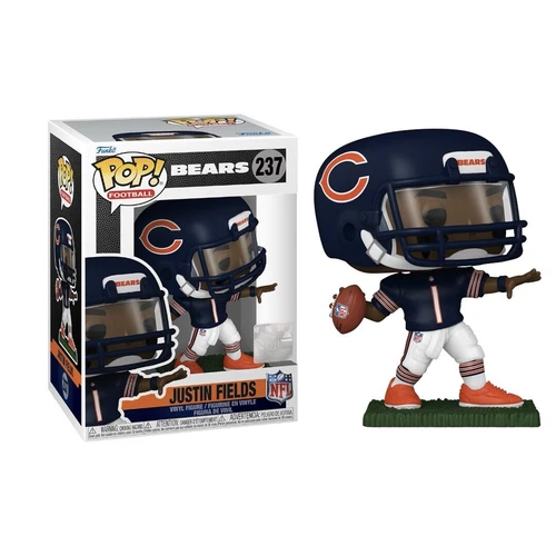 Funko POP! NFL Justin Fields Chicago Bears Home Jersey Vinyl Figure #237