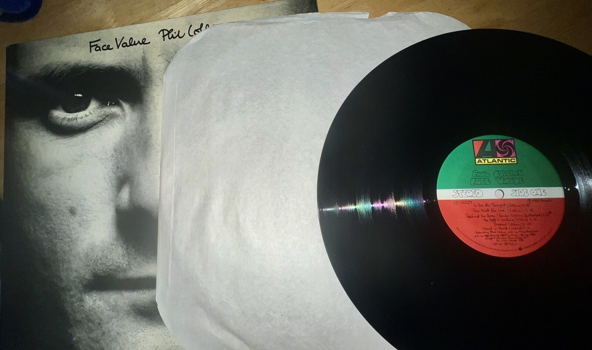 PHIL COLLINS FACE VALUE vinyl lp. Vintage ORIGINAL COPY. BEST