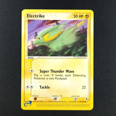 Electrike 53/109 - Ruby & Sapphire - Pokémon Card