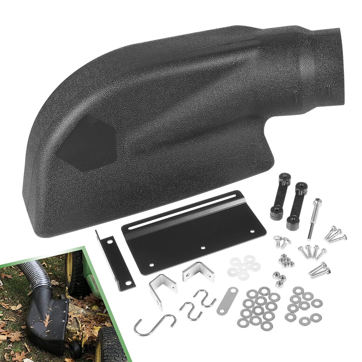 マジックフライヤー 62468 Adapter Mow-N-Vac Kit Universal Deck Boot Chute Leaf Vacuum