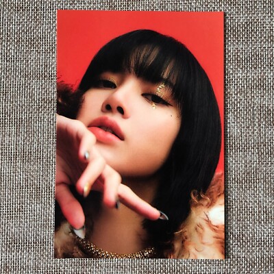 BLACKPINK HOUSE ポストカード　LISA BLACKPINK LISA [ THE ALBUM ] Official Postcard, Ver. 2 / New