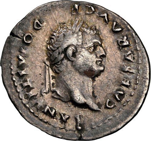Roman Empire - Domitian - AD 81-96 - Silver Denarius - NGC VF - RIC: 976 - Picture 3 of 5