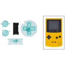 Nintendo GameBoy Color Buttons Translucent Aqua