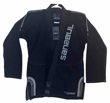 Sanabul Martial Arts Core Brazilian Jiu Jitsu Gi Size A0 Black & Silver Top Only