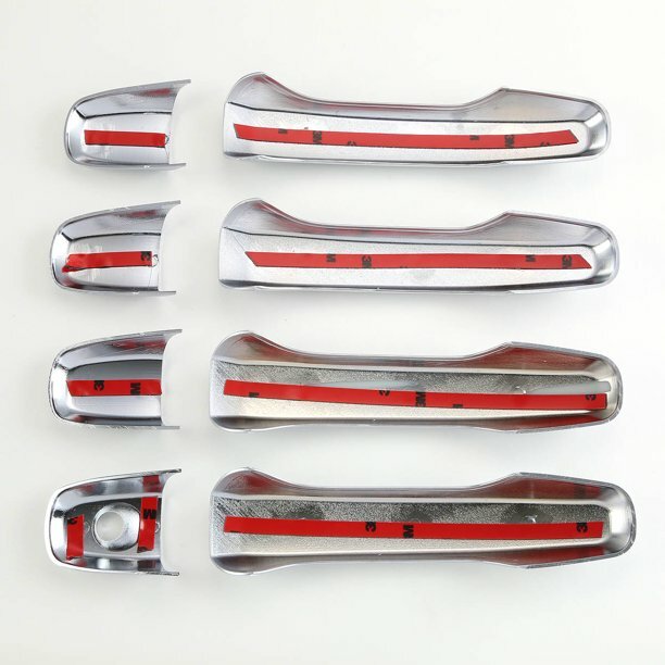 For 2011 - 2016 Ford Explorer Chrome Door Handle Covers W/O Smartkey Hole Cutout - Foto 4