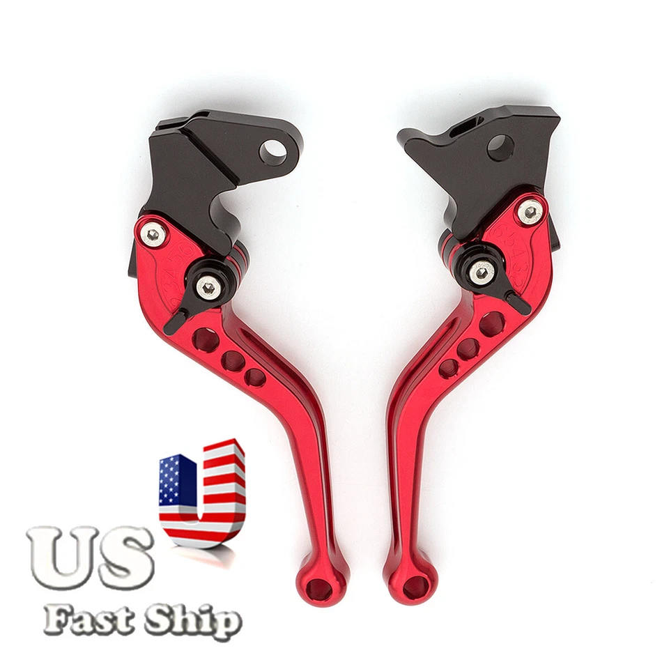 Palanca de freno de embrague corto CNC para CBR900RR 1993-1999 CB919 2002-2007 03 04 05 EE. UU. Foto 4 de 4