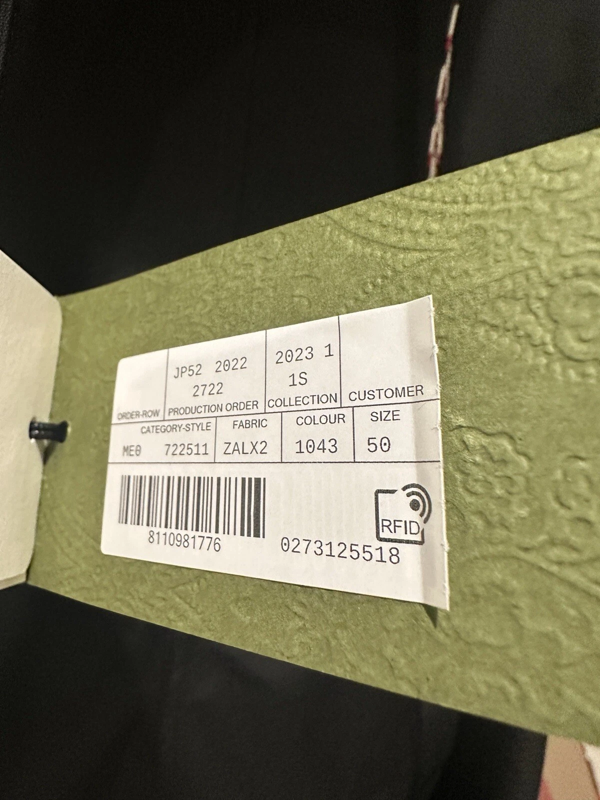 GIACCA GUCCI REVERSIBILE All Over Harrington Uomo L 50 Nuova Autentica