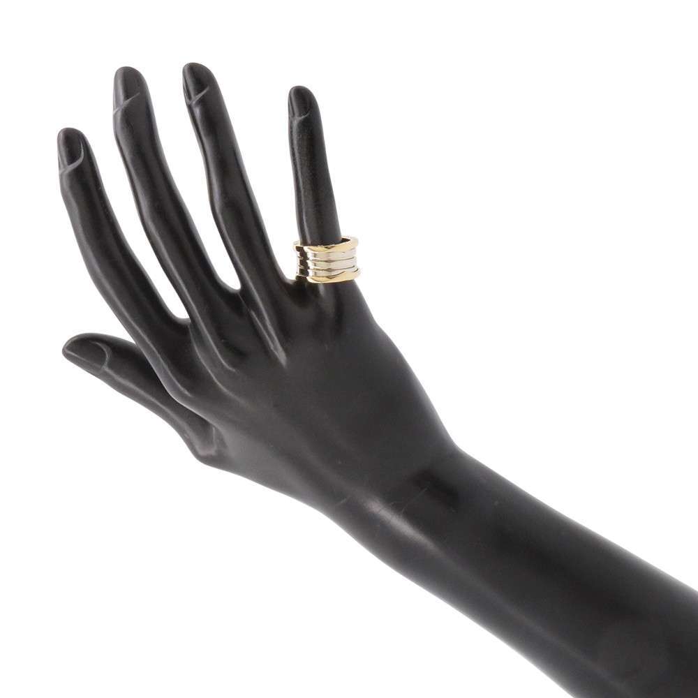 ブルガリ B.zero1 3バンド リング　48号 BVLGARI B-zero1 3-band Ring Ginza Limited Size 48/#8 K18YG
