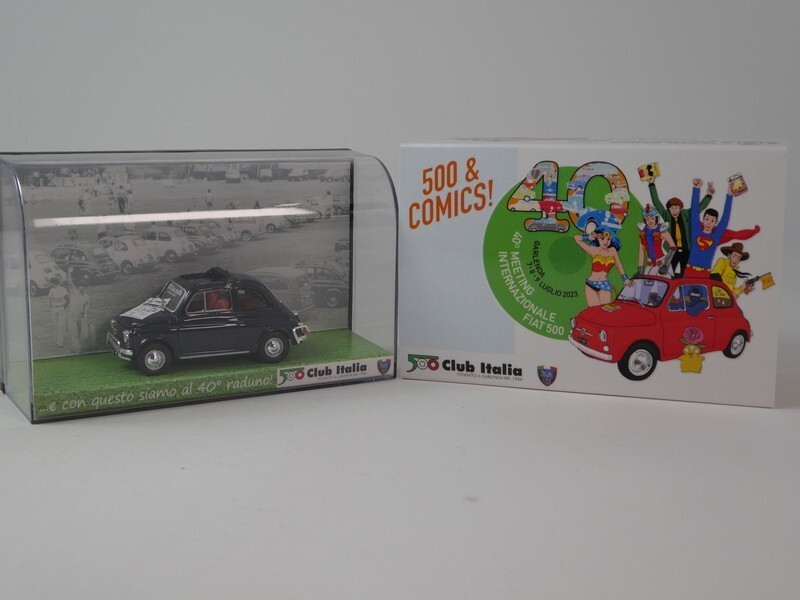Brumm Fiat 500 L 1968 - 40th Meeting 500 Club Italy Garlenda