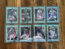 2024 Cosmic Chrome Seattle Mariners 8 Card Aqua Equinox /199 Team Full Set