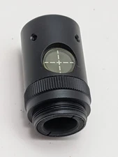 Microscope RMS Alignment Eyepiece Adapter w/ Crosshair Reticle, 24mm OD