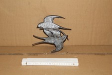 Lauchhammer ? Eisen Kunstguss DDR Schwalbe Vogel Deko Wanddeko Natur