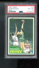 1981 Topps #75 Kevin McHale ROOKIE RC PSA 8 Graded Basketball Card 1981-82 East