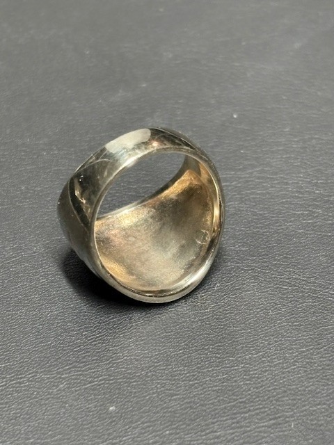 SETA MULTITONE 925 STERLING SILVER RING SIZE 7 - image 6