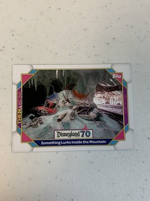 2025 Topps Disneyland 70th Then And Now Something Lurks Inside The Mountain #40