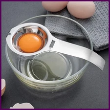Egg Separator Egg Yolk White Filter 304 Stainless Steel Yolk Separator Egg
