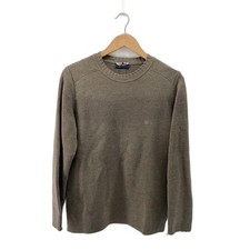 SAINT JAMES knit sweater thick S wool gray