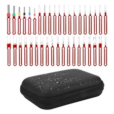 39PCS Terminal Ejector Removal Tool Kit Auto Pin Wire Remover Connector