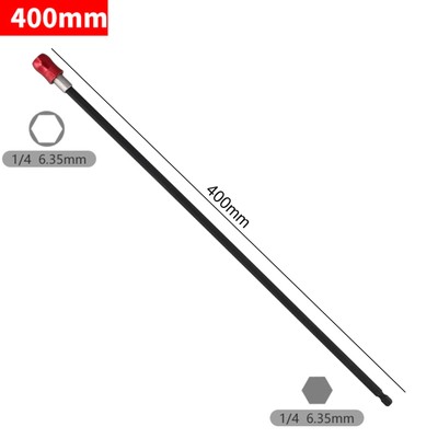Demiawaking 3er Set Stecknuss Adapter Bits – 1/10,2 Cm, 3/20,3 Cm & 1/5,1 Cm – Für Akkuschrauber & Bohrer