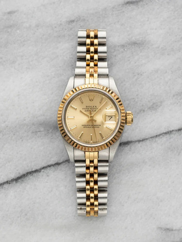 Rolex Lady 18k Datejust 69173 – Two-Tone Champagne Dial 26mm