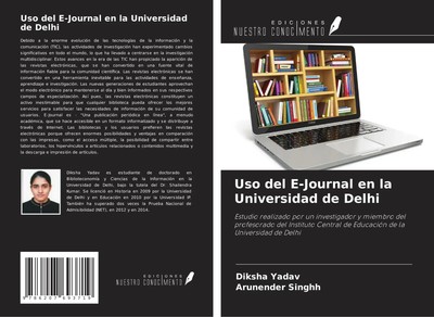 Uso del E-Journal en la Universidad de Delhi Diksha Yadav (u. a.) Taschenbuch