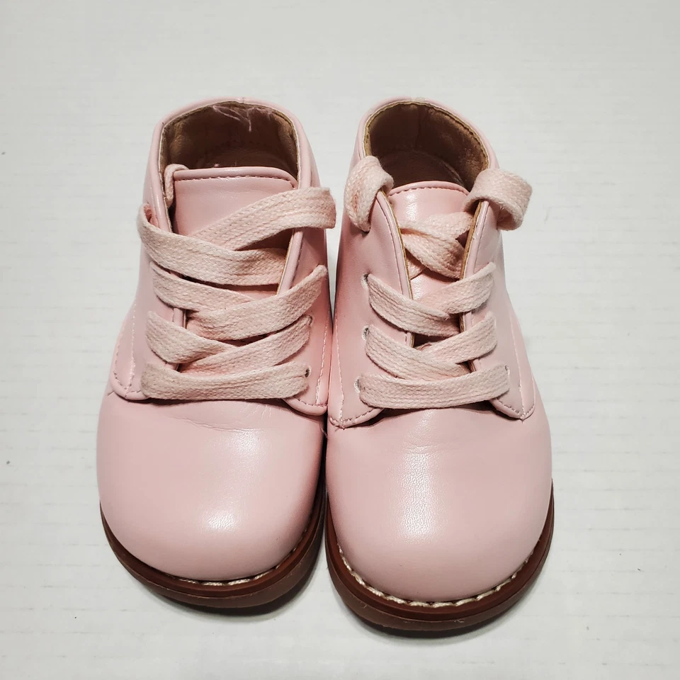 Josmo Caminar Cierre con Cordones Suela Dura para Mejor Soporte Zapatos Niño Pequeño Talla 5C Foto 2 de 4