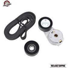 Serpentine Belt Tensioner Idler Pulley Kit Fits 12-14 Chrysler 300 Dodge Charger