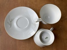 4 Coffee Cups and Saucers. Vintage Rosenthal Raymond Loewy Form 2000 