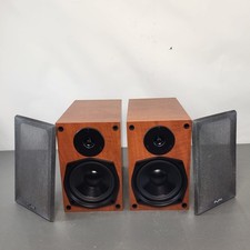 Pure 12M21 Pair Of Bookshelf Speakers 8ohms 40W Per Speaker Cherrywood Finish