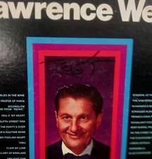 Lawrence Welk Vinyl LP 1 Record Only THE VAULE IS THE COVER.