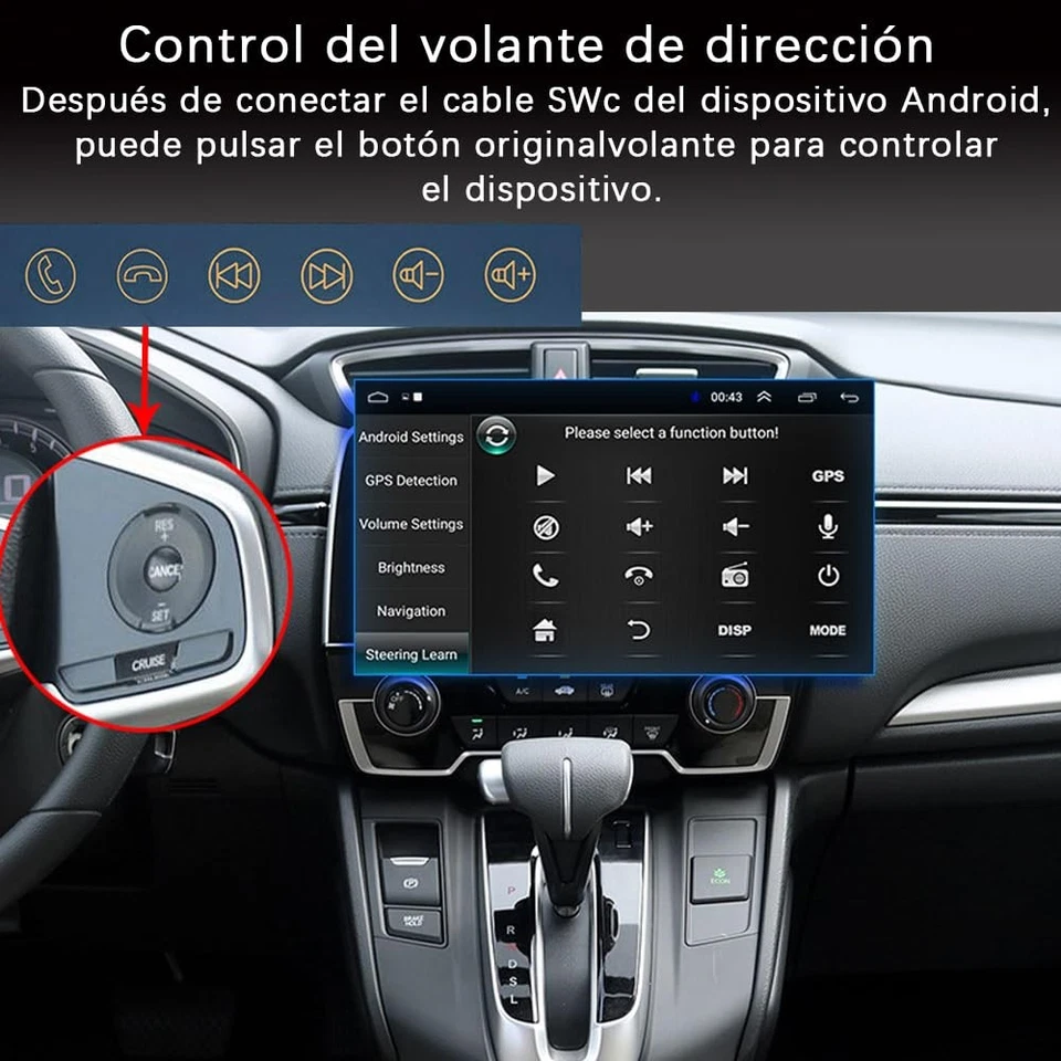 Android 13 para rádio Kia Sorento 2015-2018 carro estéreo 10,1" tela sensível ao toque sem fio - Imagem 3 de 4