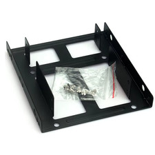 2.5 to 3.5 Inch Hard Disk Bracket Hard Drive Dual Desktop SSD Mounting Bracket I
