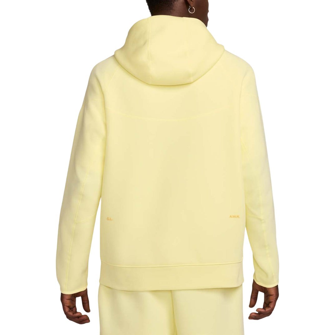 Nike NOCTA Tech Fleece Full-Zip Hoodie Citron Yellow FD8453-821