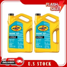 2 Pack Pennzoil Marine XLF Extended Life Formula Engine Oil, 1 Gallon