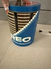 Vintage Nabisco Oreo Cookie Advertising Tin Blue Brown White Red