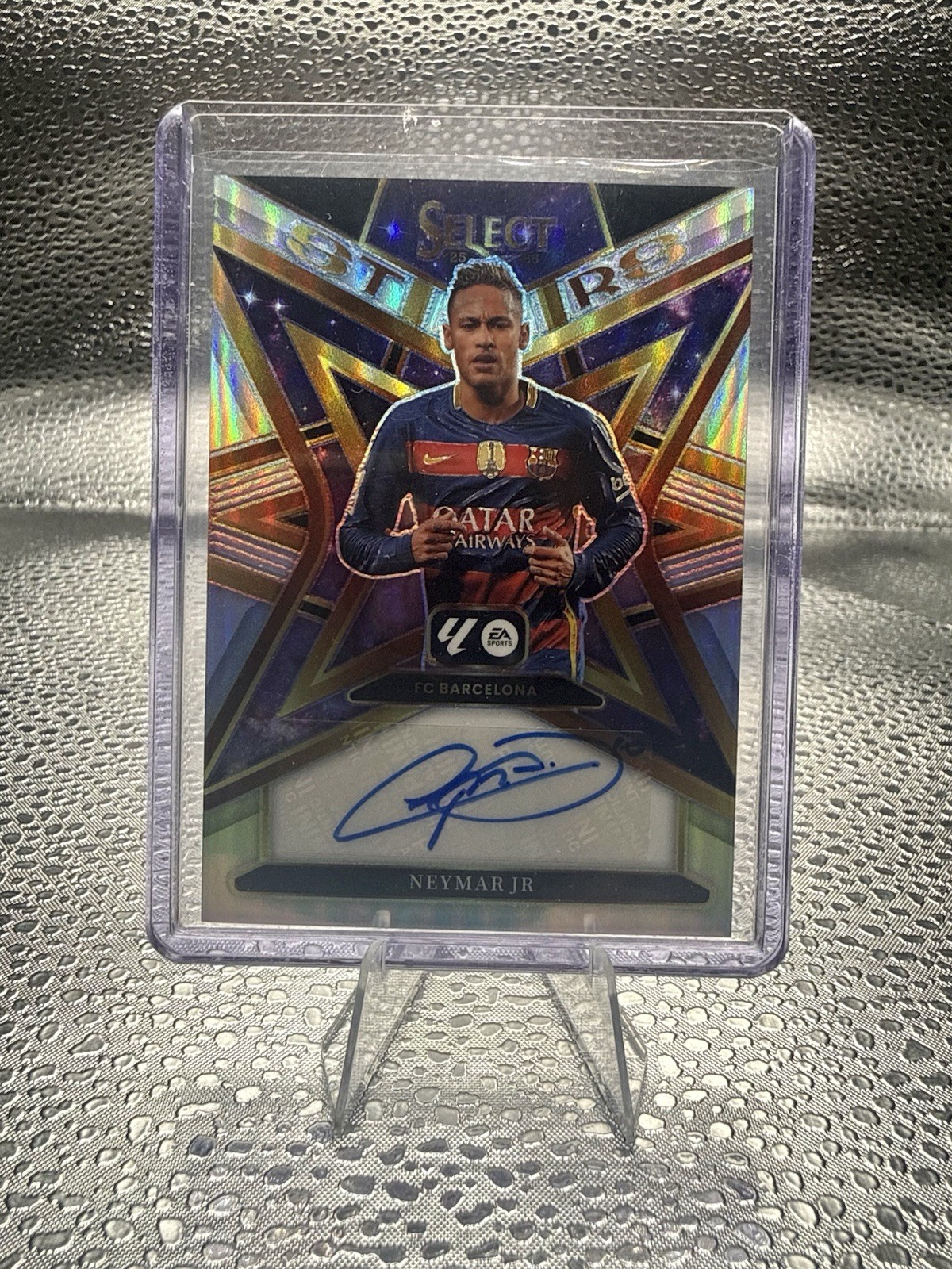 2025-26 Select La Liga Neymar Jr #ST-NJR Select Stars Auto Fc Barcelona 🔥