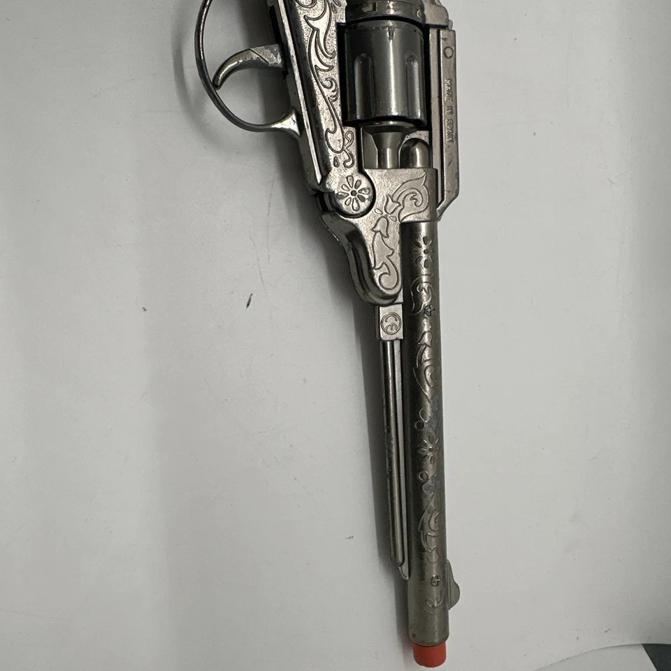 Lot of 2 Vintage GONHER 88 Western Revolver Diecast Toy Cap Gun Spain EXCELLENT - Image 3 of 4