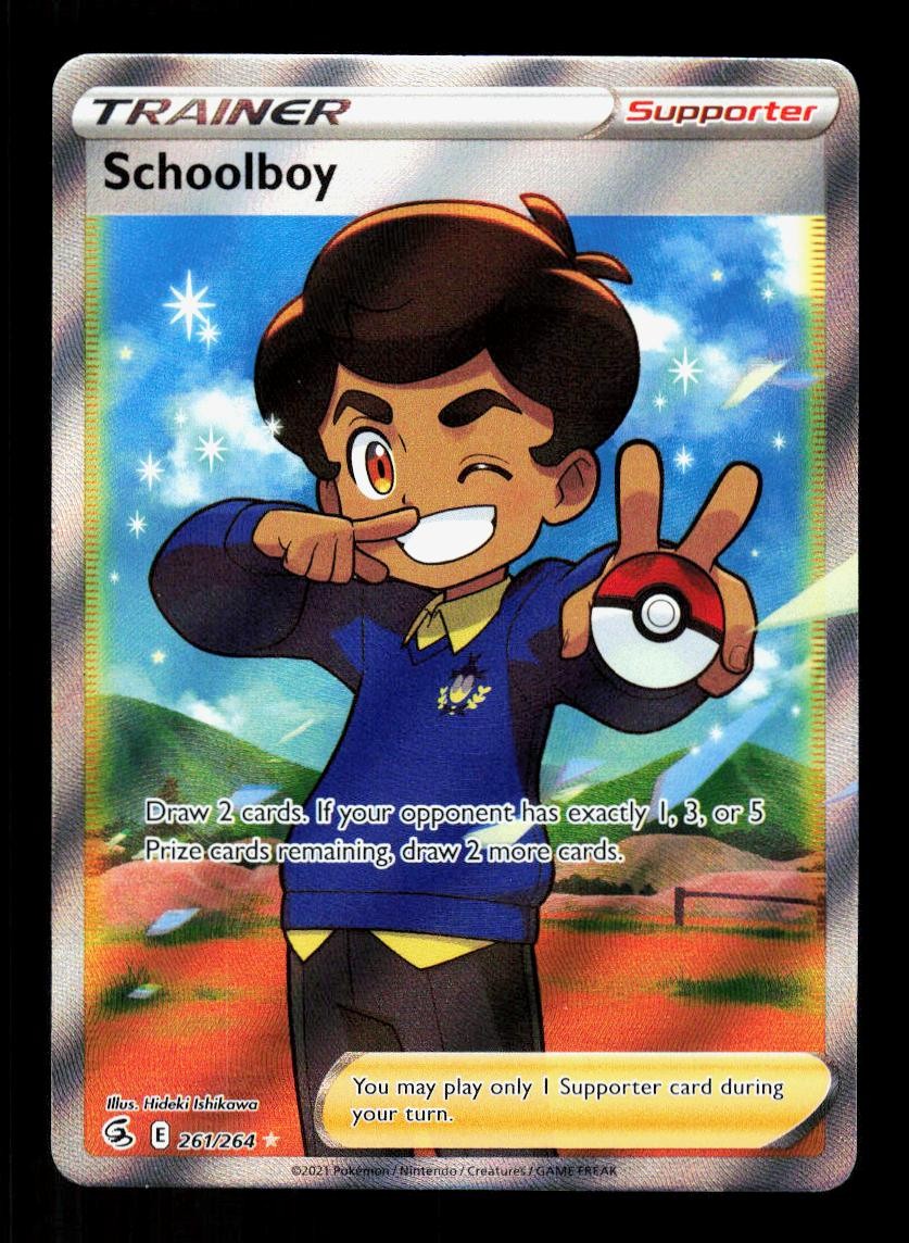 Schoolboy 261/264 Rare Ultra Fusion Strike Pokemon NM