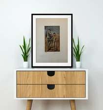 Pablo Picasso, Original Hand-signed Lithograph with COA & Appraisal of $3,500