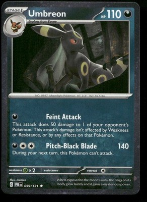 Umbreon - 059 (Cosmos Holo) Rare Miscellaneous Cards & Products 059/131 NM