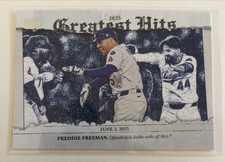 2026 Topps Series 1 Greatest Hits - #GH-7 Freddie Freeman - Los Angeles Dodgers