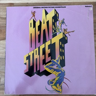 Beat Street   Vol 1 Os t( 84 Original US LP) Atlantic 80154-1 Hip Hop Breakdance