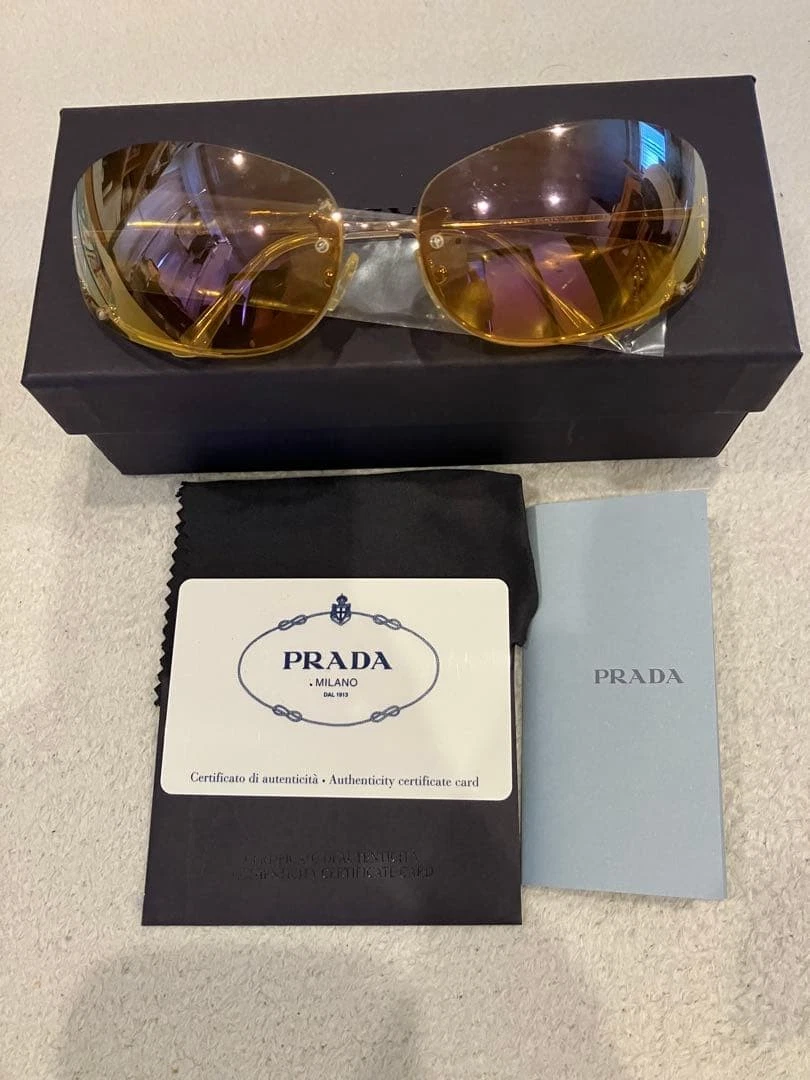 PRADA Rimless Sunglasses for Women for sale | eBay