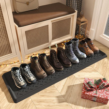 Extra Large Boot Tray 48 Inch Boot Storage Heavy Duty Rubber Mats for Floor Wate